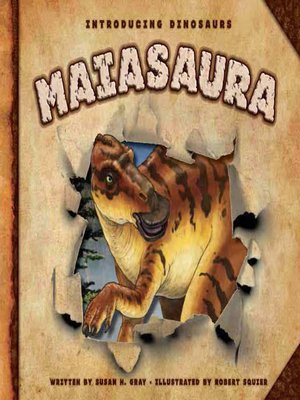 cover image of Maiasaura